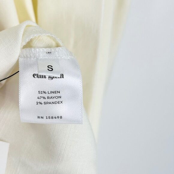 Cult Gaia Lola Ruched Tie Bodice Midi Dress - Picture 10 of 11